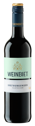 Weinbiet Spätburgunder Rotwein halbtrocken
