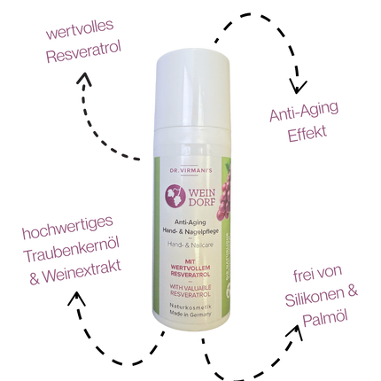 Weindorf Dr. Virmani Gesichtscreme - für Gesicht, Hals & Dekolleté